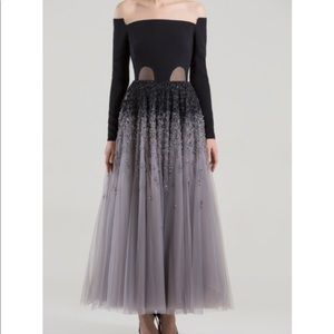 Saiid Kobeisy long sleeve evening gown